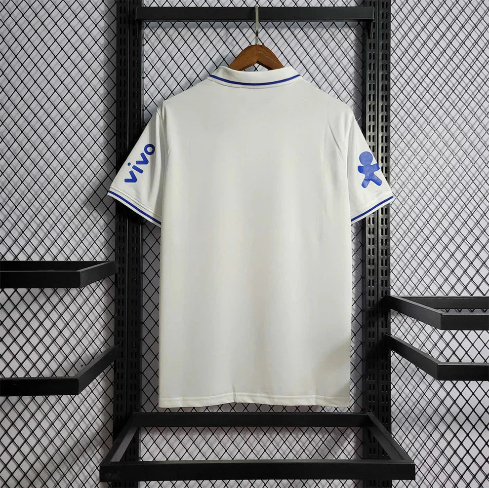 Brazil White Polo Shirt