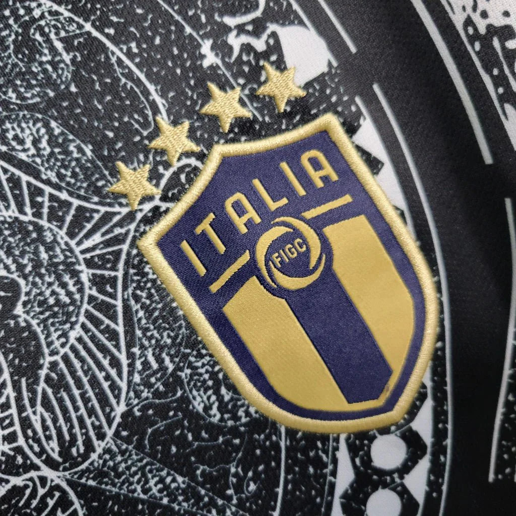 Italy 2024 Black Trim Special Shirt