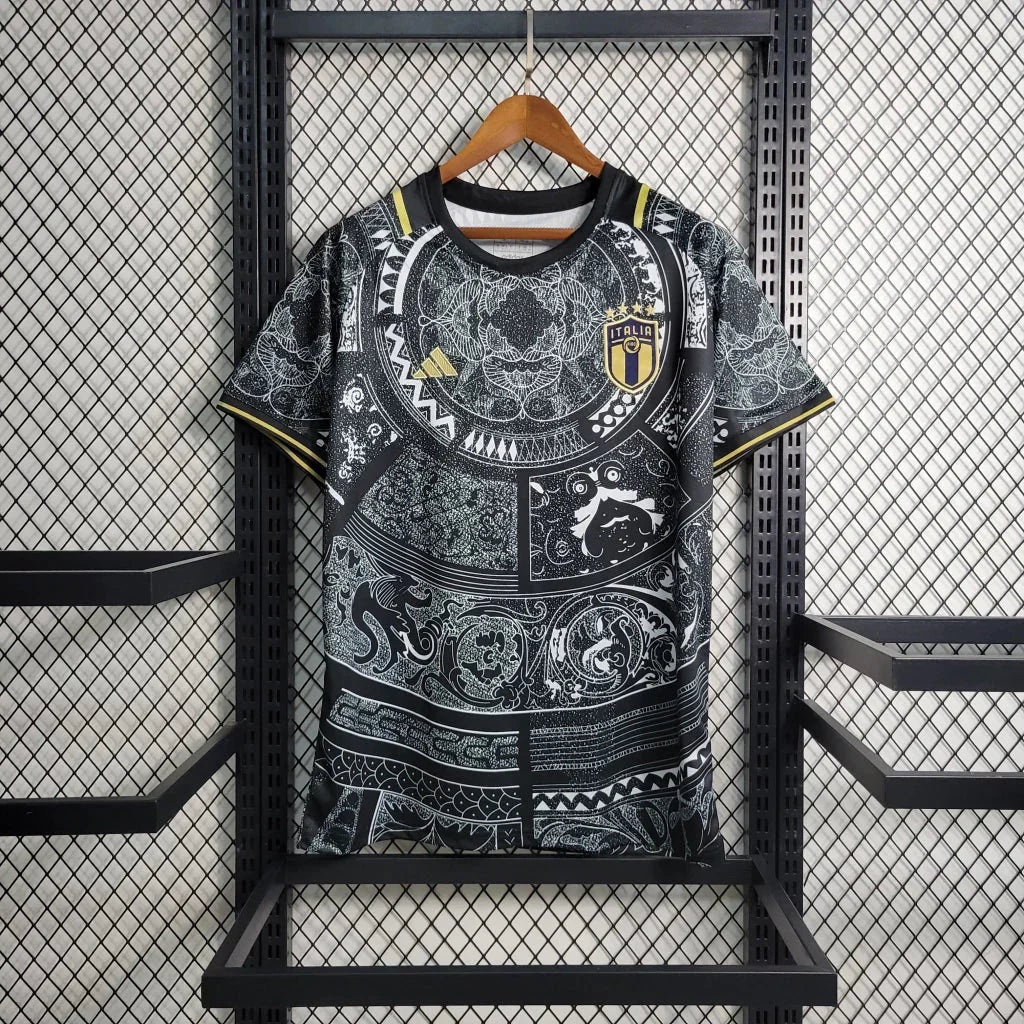 Italy 2024 Black Trim Special Shirt